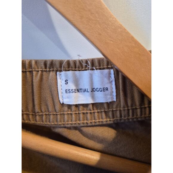 LOT of 2 GAP & OLD NAVY Essential Jogger Pants Mens Size Small - Black & Khaki - Picture 16 of 16